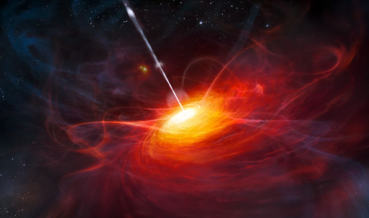 Ilustrasi Quasar